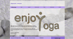 Desktop Screenshot of enjoyoga.ch